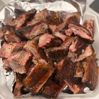 Double Rib Tip Dinner