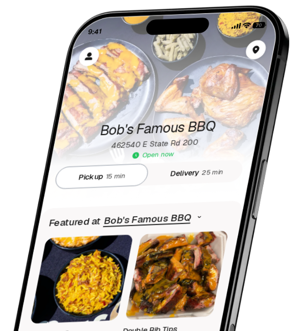 Bob's Famous BBQ app preview