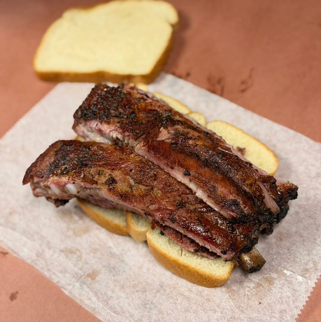 Rib Sandwich.