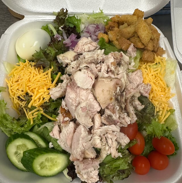 Grilled Chicken Salad.