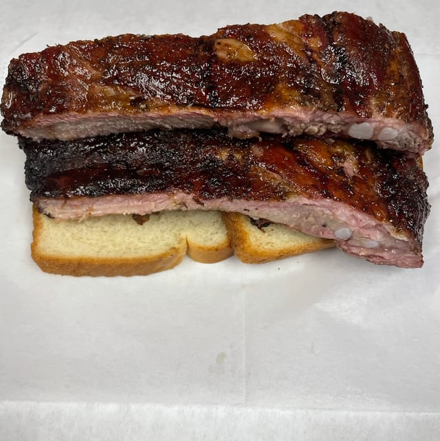 Rib Sandwich.