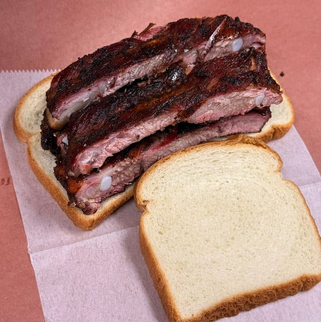 Rib Sandwich.